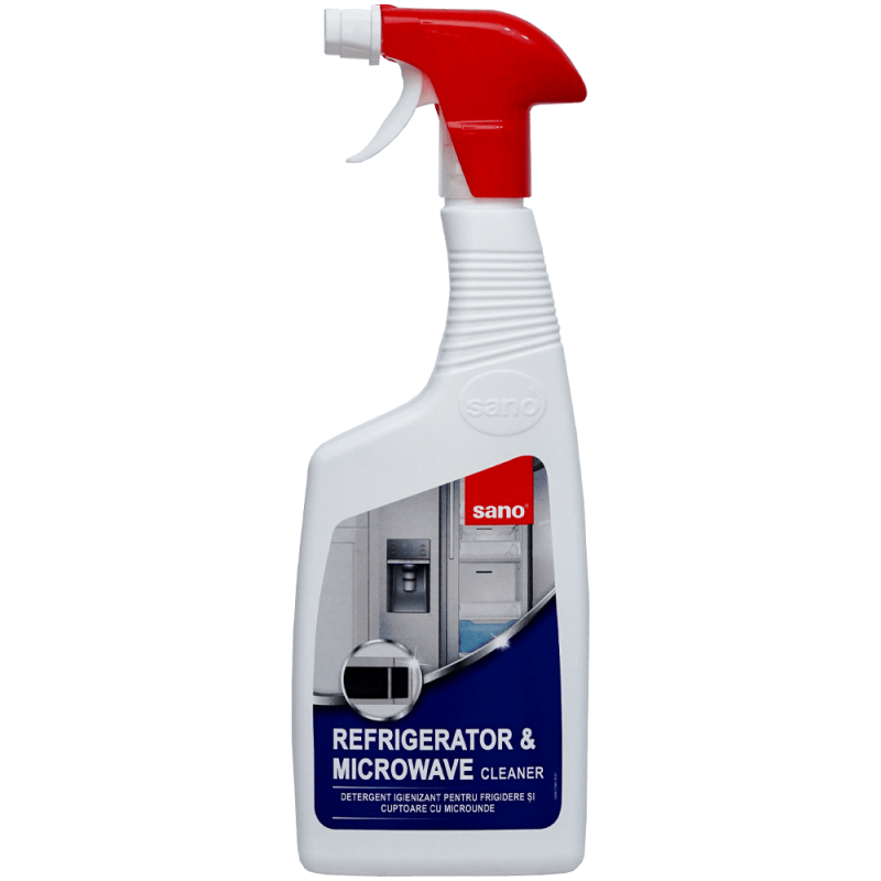 Detergent igienizant frigider si cuptor microunde spray 750 ml, Sano